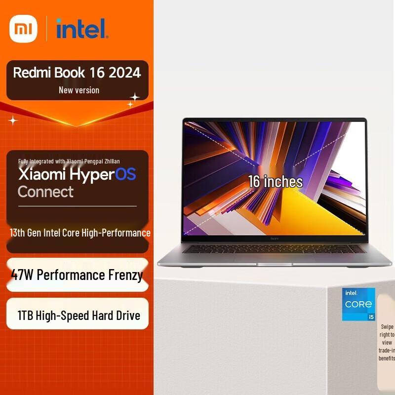 

MI Redmi Book 16 2024 Refreshed Version Laptop (CN version)