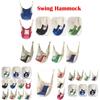 Stylish Hanging Hammock Chair For Outdoor Relaxation With Soft Pillows And Strong Ropes