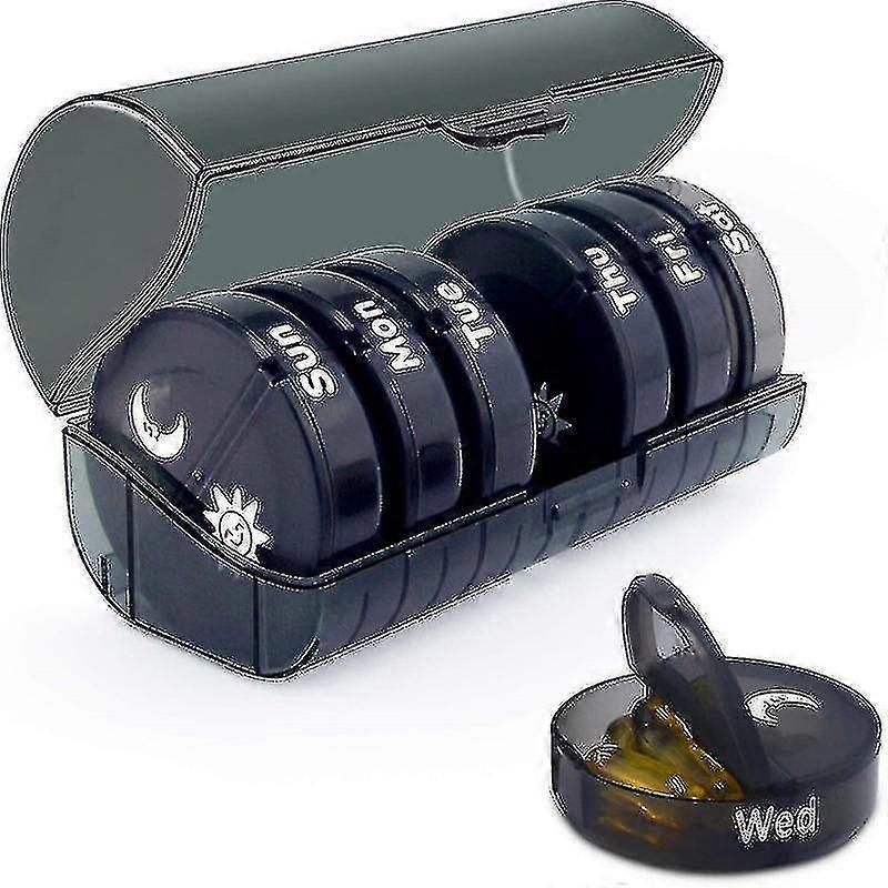 Pill Izer,weekly Am-pm Pill Box,7 Day Pill Boxes Medicine C