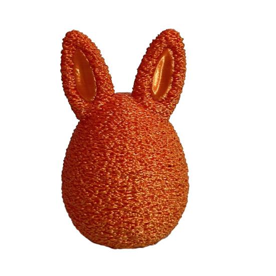 3D Printed Easter Egg Funny Easter Bunny Egg Desk Ornament Easter Basket Stuffers for Home Office Party Decor