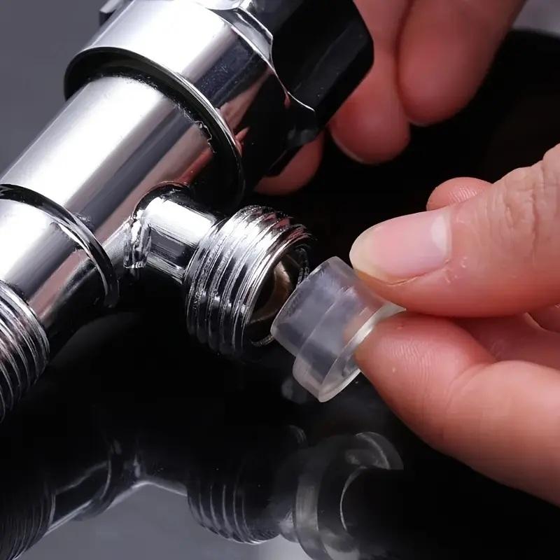 Universell silikontätningsring för kran med låsklämma - flexibel tätning för hushålls läckagesäker, vattentät och hållbar ho