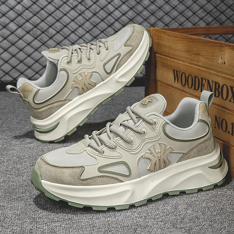 British style light luxury retro dad shoes new low-top light breathable soft bottom outdoor sports and leisure