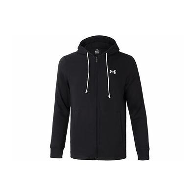 Felpa con cappuccio a maniche lunghe con grafica logo a tinta unita Uomo Felpa con cappuccio Nera 1376769-001
