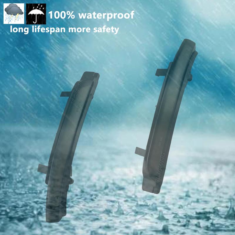 2PCS Dynamic LED Turn Signal Blinker Mirror flasher Light For Skoda Octavia 2009 2010 2011 2012 2013 SUPERB 2008-2014