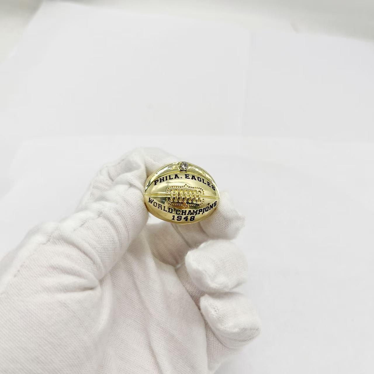 Реплика чемпионского перстня НФЛ 1948 года Philadelphia Eagles Size 11