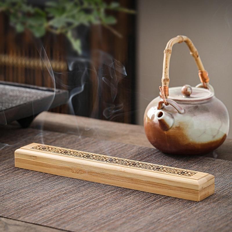 Wood Incenses Burners Holder Aromatherapys Room Freshener Fragrances Incenses Stick Burners Ashes Catchers Home Decors