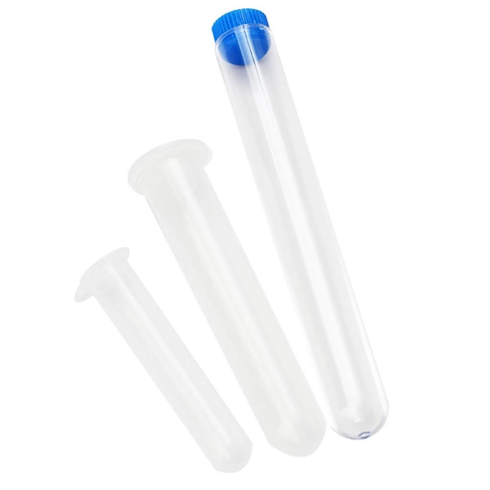 Sewing Needle Storage Tube Clear Easy To Carry Easy To Store Felting Needle Jewelry Beads Pin Plastic Powder Sturdy