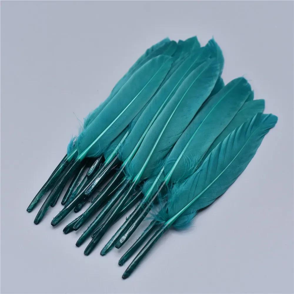 Duck Feathers for Crafts 10-15CM/4-6" Goose Feathers for Jewelry Making White Wedding Feathers Decoration Carnaval Assesoires