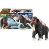 Takara Tomy Ania Adventure Kingdom Mammoth Toy for Ages 3 and Up, Animal and Dinosaur Figure
