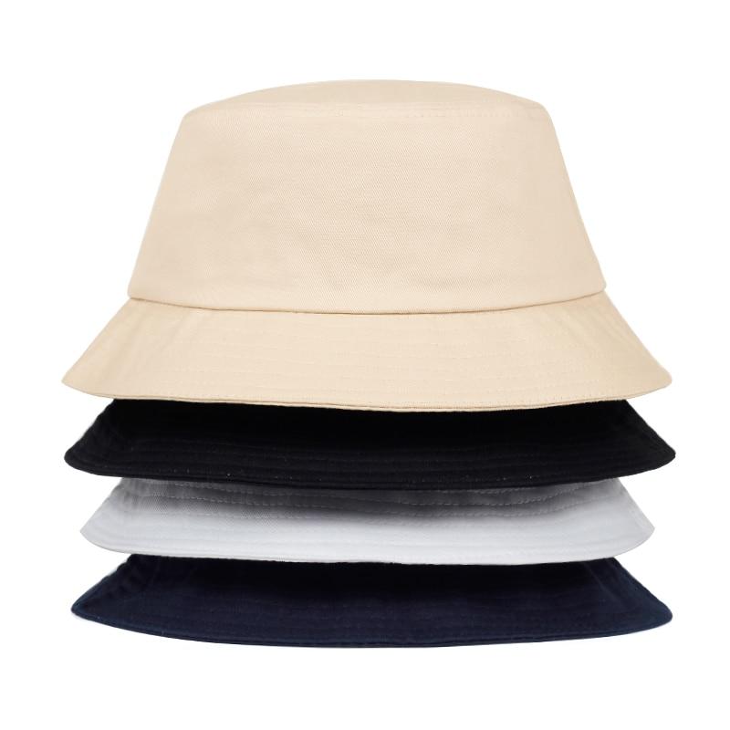 My Extreme Outdoor Activities Women's Black Unisex Solid Color Light Plate Personality Bucket Hats Fishermen Caps Outdoor Casual Cap Sunscreen Hat