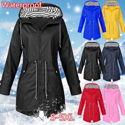waterproof rain jacket women's plus