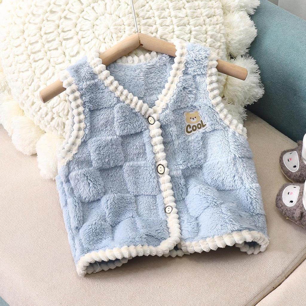Infant Fleece Vest: Spring & Autumn Warmth for Boys & Girls