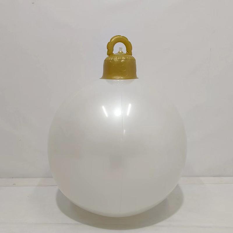 Weihnachten Aufblasbare Dekoration Ballon Drucke Handwerk Spielzeug Ball Festlichen Spaß Im Freien 60Cm