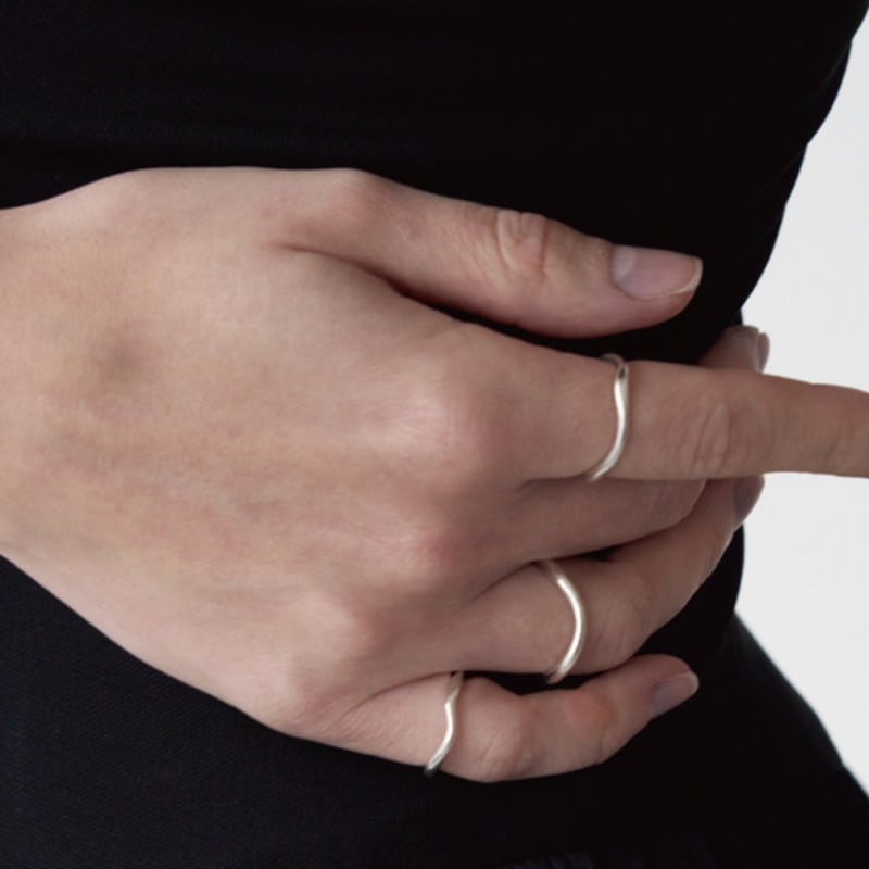 touched PEBBLE RING 12 (2set)