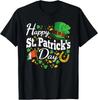 Happy St Patricks Day Shamrock Irish Men Women T-Shirt