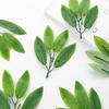 50/100Pcs Silk 4-Leaf Fake Plants Wedding Party Christmas Wreath Photography Props Home Birthday Decor Crafts Artificial Flowers