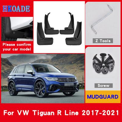 Blatníky na auto Pre VW Tiguan R Line 2017 2018 Blatníky Ochranné kryty blatníkov Auto