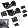 2pcs Stainless Steel Locking Hood Catch Kit for JK