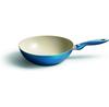 Wok Pan Kelomat Cera Color 28 Cm Blue (3429-353)