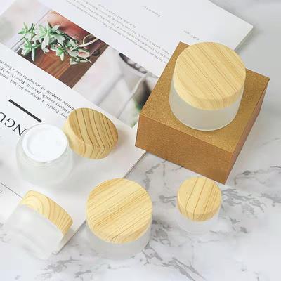 Yousheng 5g/10g/20g/30g/50g/60g/100g Makeup Jar No Odor Leakproof Transparent Glass Empty Pots Cosmetic Inner Lid Container for Trip