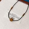 New Chinese Retro Niche Tiger Eye Stone Autumn and Winter Necklace