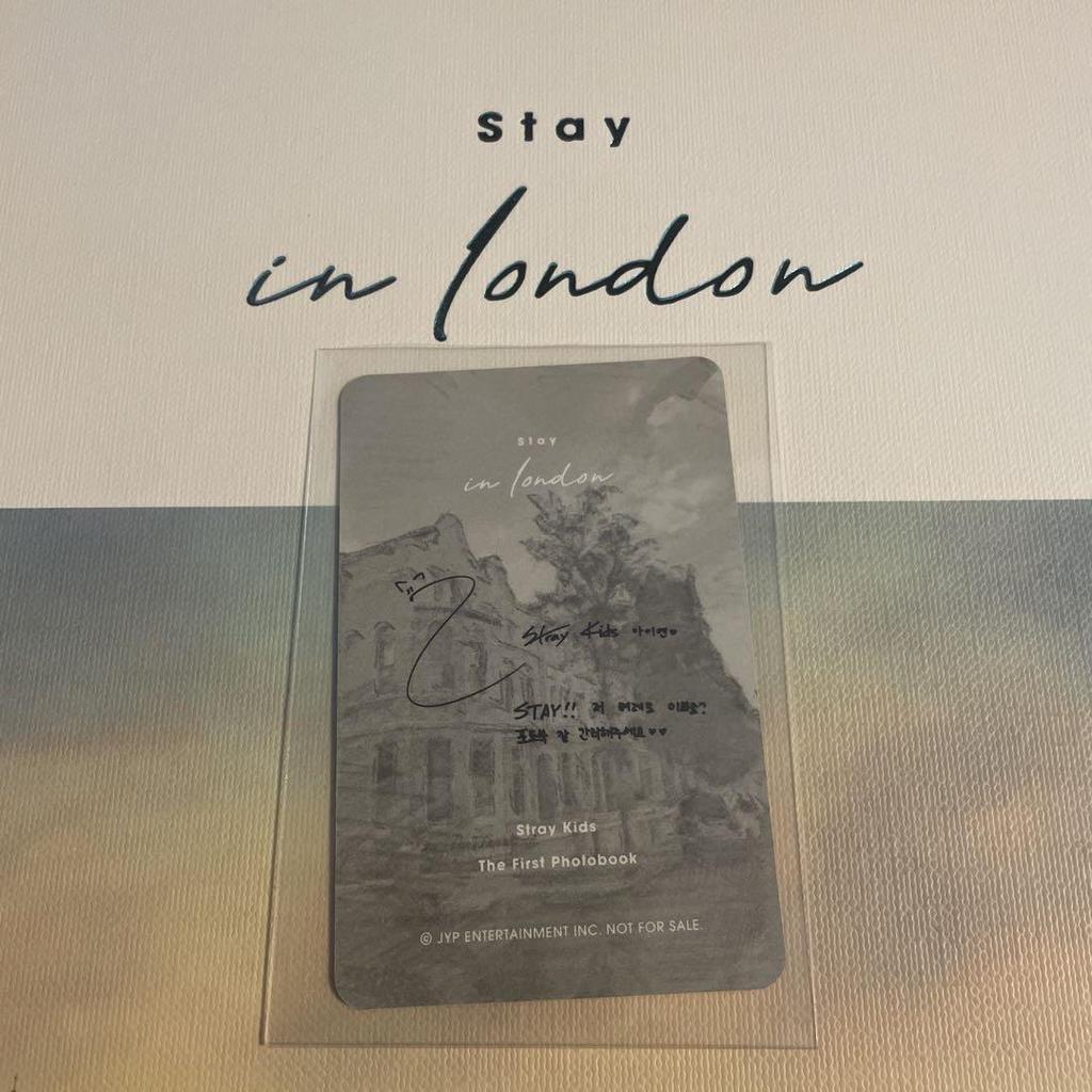 [USED] straykids skizu stay in London trading card AIEN
