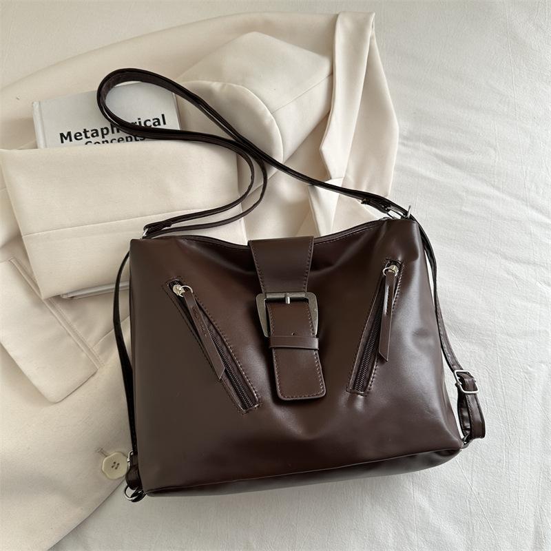 Fashion Temperament One Shoulder Messenger Bag High Value Commuter Bag Tote Bag Casual