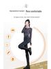 Women's Blue-Gray Fleece-Lined High-Waisted Slim-Fit Denim Pants - 2023 Autumn/Winter Style