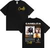 Canelita Jonathan Vera Grafik Cover T-Shirts Herren Damen Harajuku Gothic High Street T-Shirt 100% Baumwolle Kurzarm T-Shirt T...