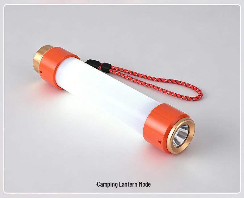 Rechargeable LED Flashlight for Outdoor Camping: USB, Long Battery Life, Strong Light