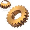 20 brązowych kół zębatych ślimakowych do glebogryzarki Łatwy montaż i niezawodne części zamienne do kosiarki 20 zębów brązowe koło zębate ślimakowe do glebogryzarki Ar 33473 70