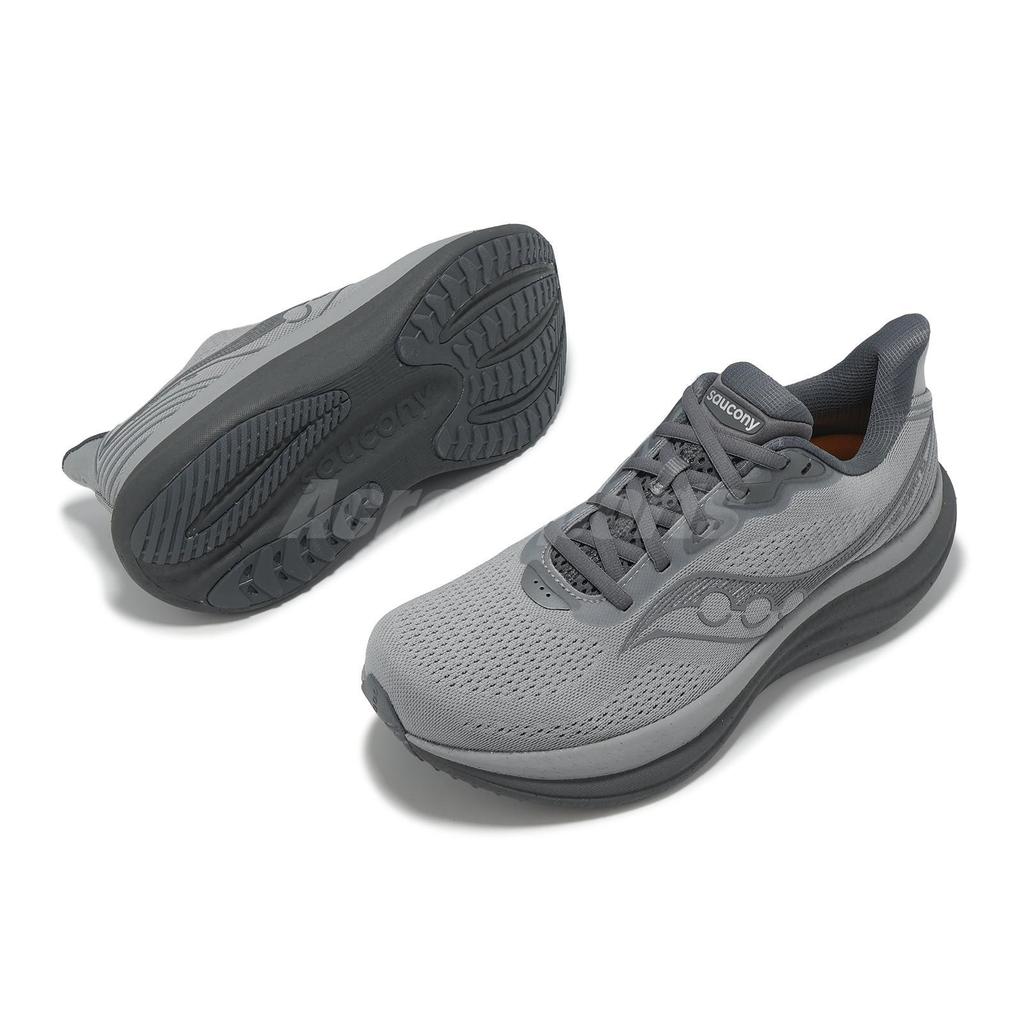 SAUCONY Triumph 23 Wide Fossil Shadow Grey Men Running Shoes Sneakers S21024-203