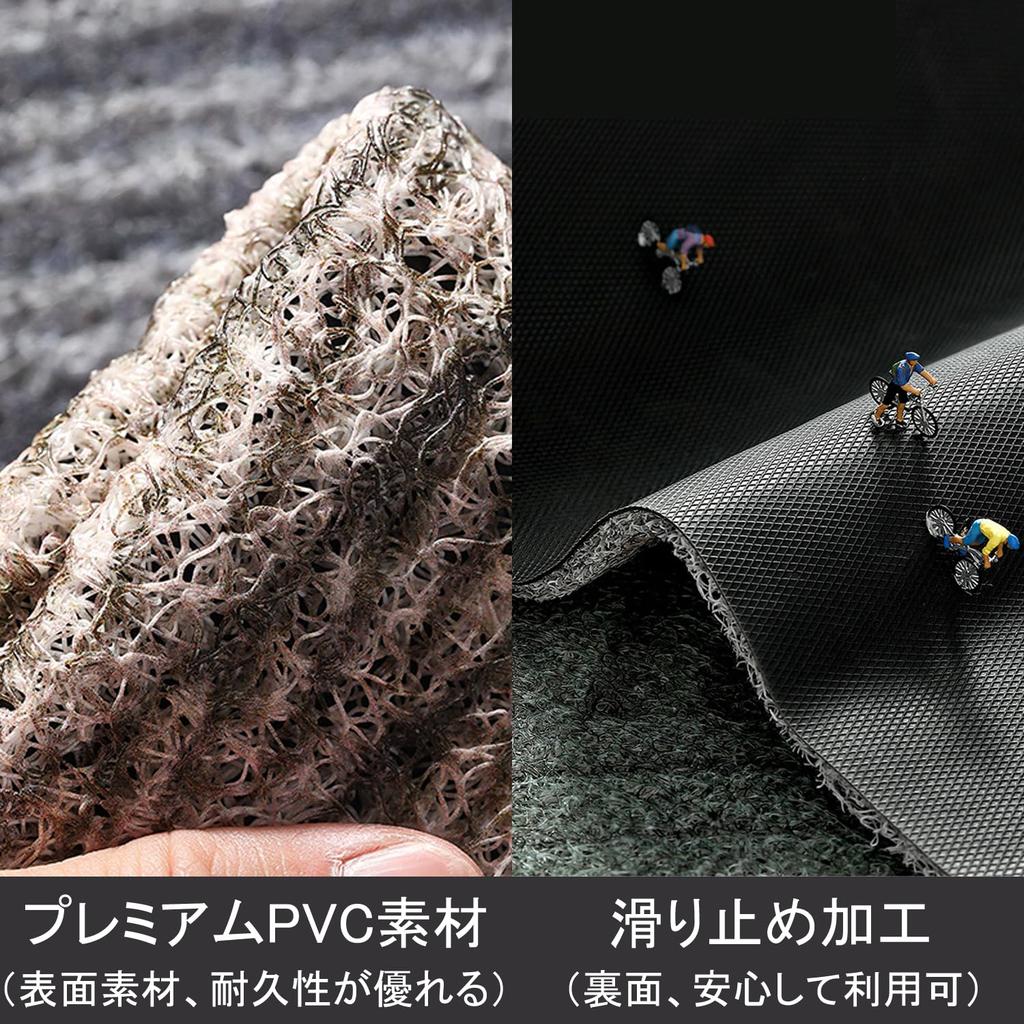 Hopeholic Entrance Scandinavian Feng Mud Removal Door Commercial Outside Entrance Large Adjustable Store Entrance Easy To 80 X 120 Khaki Mat, Outdoor,