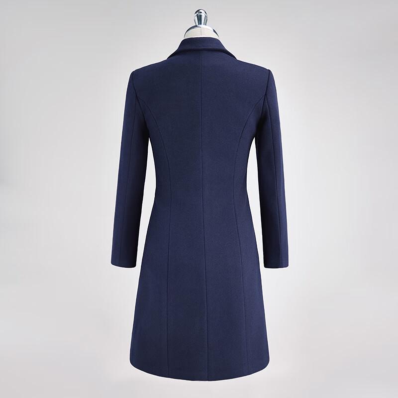 TLUOMAN Women's Autumn/Winter Padded Wool Blend Coat