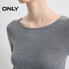 Only Women's Elegant Slim Fit Solid Knit Sweater