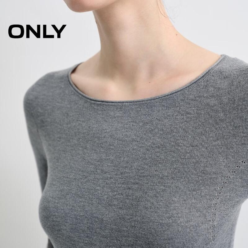 ONLY Women's Elegant Slim Fit Solid Knit Sweater