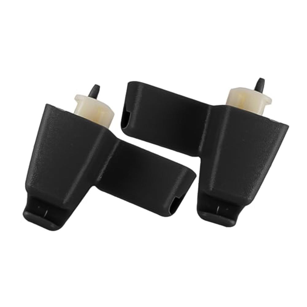 Sonnenblendengriff Halterung Ersatz für Range Rover L322 2003-2012 EGP000050 EGP000040 ABS Schwarz 2 Stück