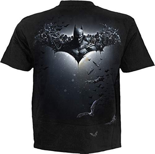 Dc Comics Joker Arkham Origins (Unisex Black Short Sleeve TShirts) Small S