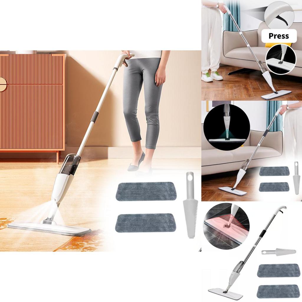 Innovative Spray Mop For Easy Floor Cleaning With High Absorbency Microfiber Cloth 79