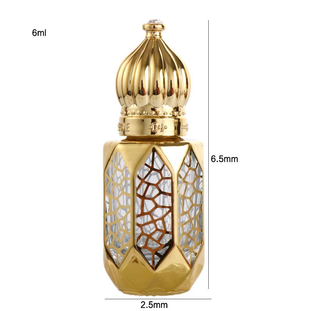 Essential Oil Bottle Vintage Perfume Container Refillable Bottles Perfume Bottle Empty Bottle