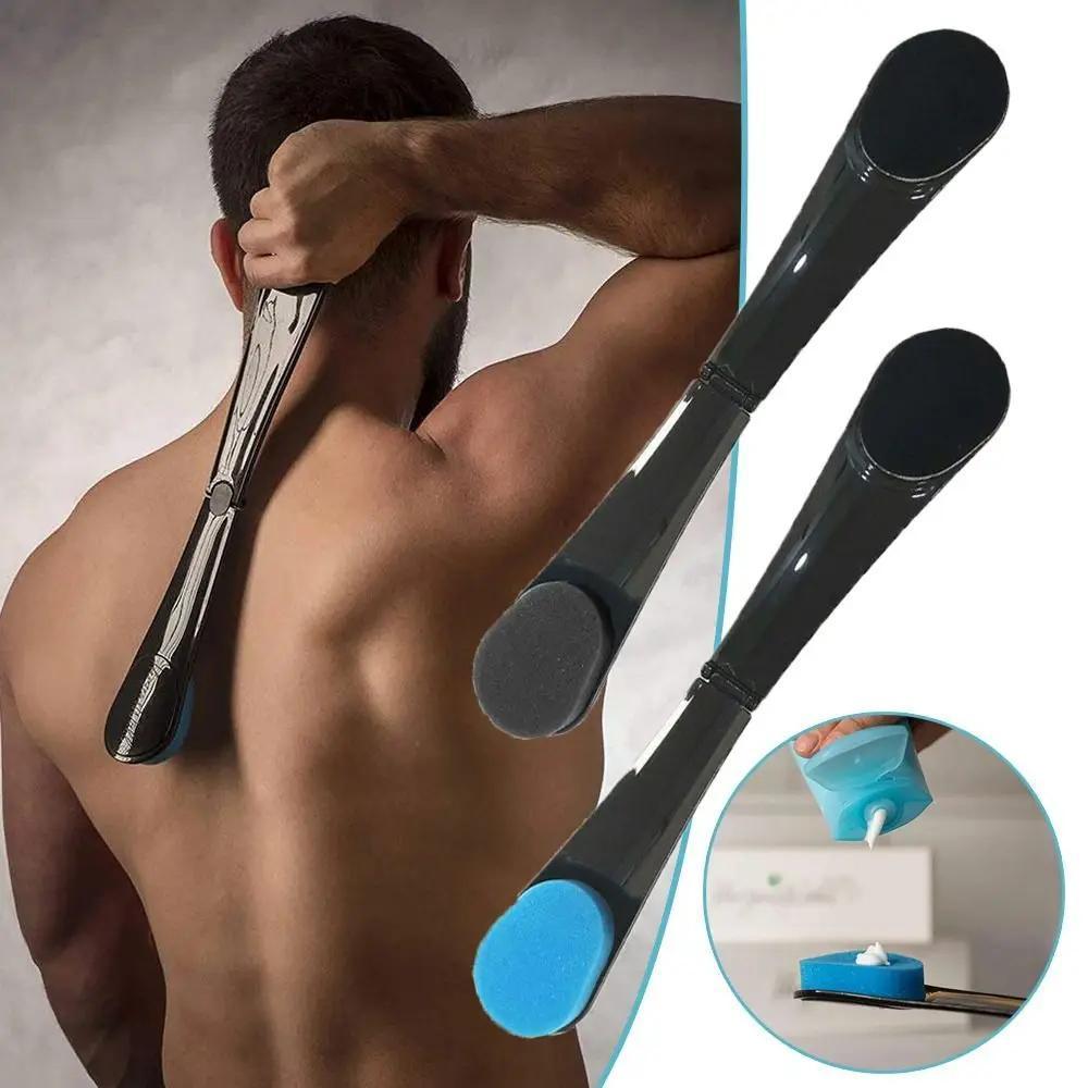 Self Regulating Sunscreen Back Brush for Bath and Random Velvet Lotion Brush