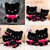 Black Skin Plush Toy With 3d Cotton Filling For Kids And Teens