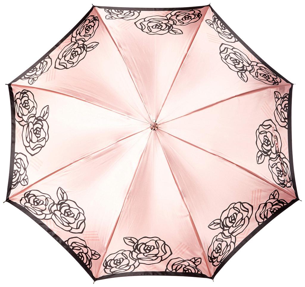 Moonbat Umbrella 21-083-21640-00-31-60 Women's Pink Rib Length: 60cm Total Length: Approx. 82cm Diameter: Approx. 99cm Weight: Approx. 325g