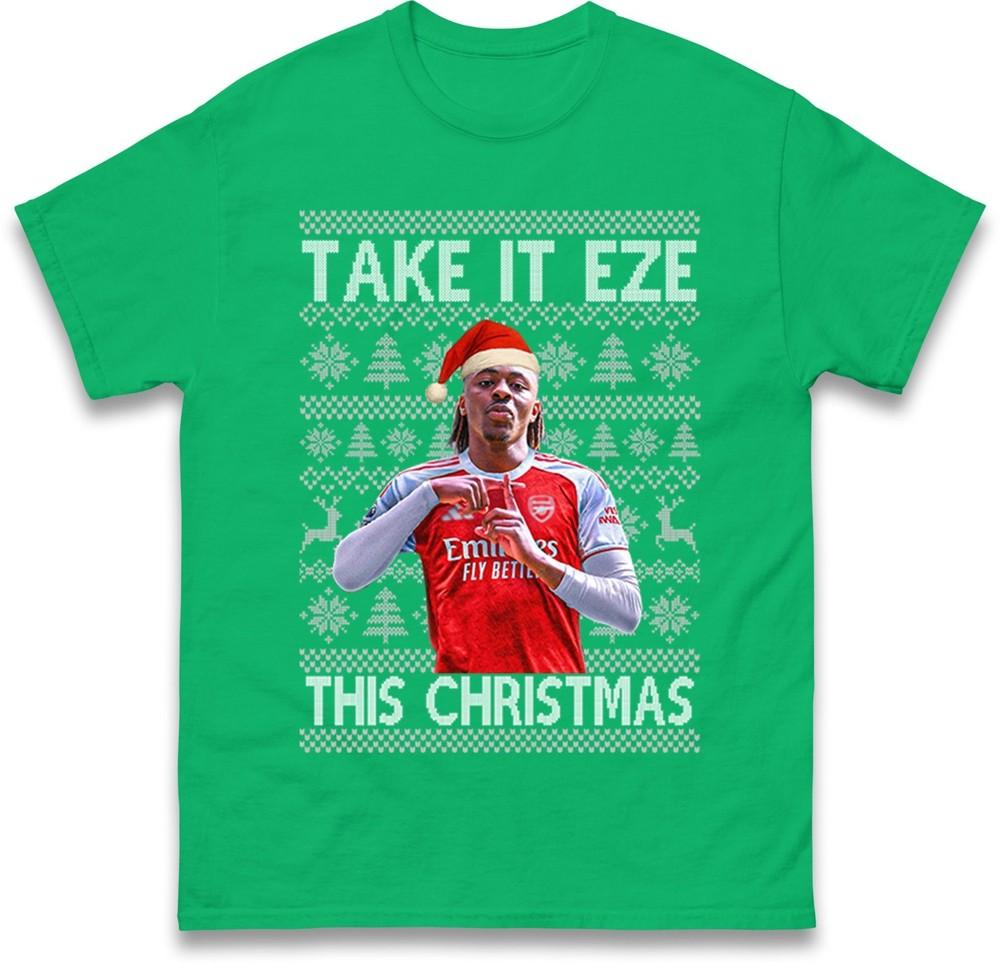 Eberechi Eze Christmas Christmas TShirt Festive Unisex Holiday Tee Top Gift