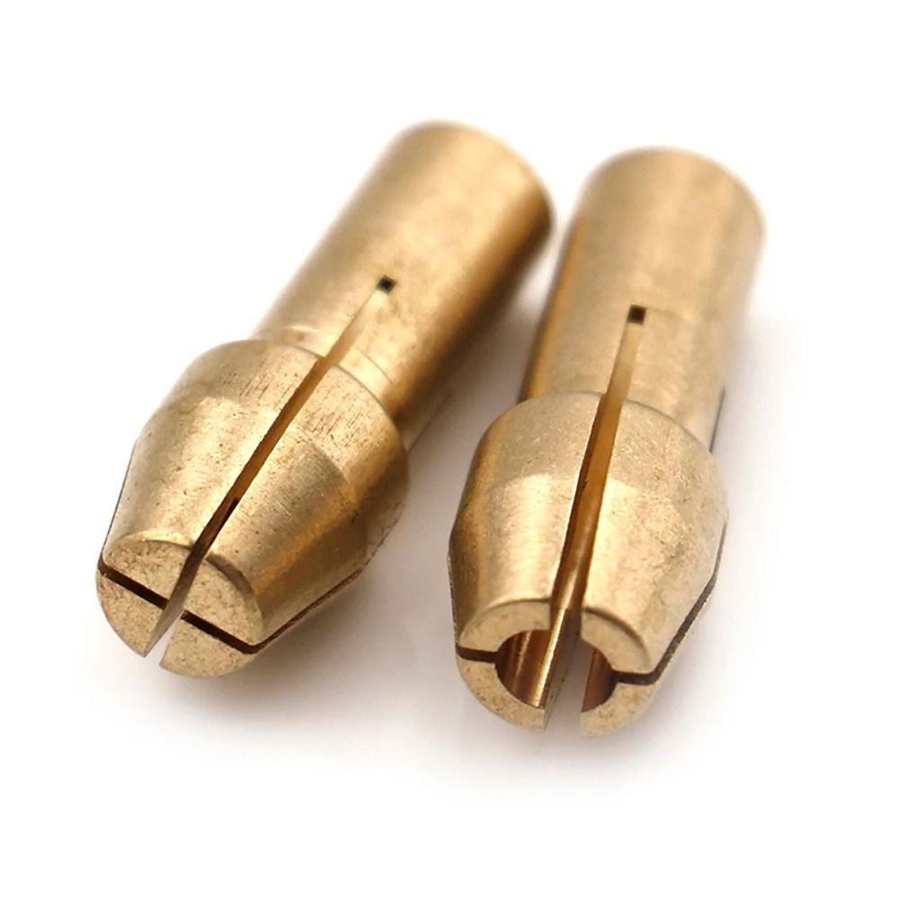 10Pcs 0.5mm-3.2mm Metal Drill Chucks Collet 4.8mm Shank Chuck Adapter Mini Drill Chucks  For Dremel