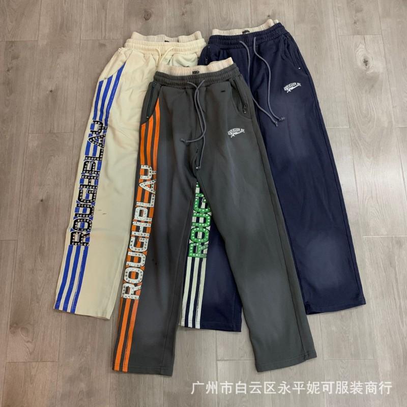 Vintage Washed Hoodie With Rhinestone Embroidery Streetwear Hip Hop Oversized Zip-Up Sweatshirt Men