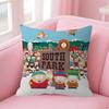 Cartoon SSouth cute PPark   Cushion Cover 30x50 Polyester Sofa Cushions Decorative Throw Pillows Home Decoration Pillowcover