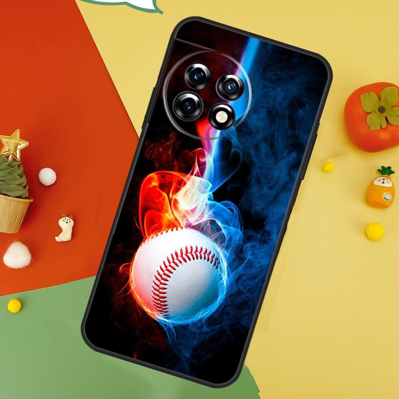 Baseball Case For OnePlus 15 12 12R 13T 13R 13 11 9 10 Pro 10T 8T Nord 5 CE 2 3 4 Lite N20 N30 Cover