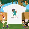 Phineas En Ferb and Kids Tshirt, Perry The Platypus, Agent P, Tvshow and Kids Tshirt, Anime Lovers, Cartoon T-and Kids Tshirt