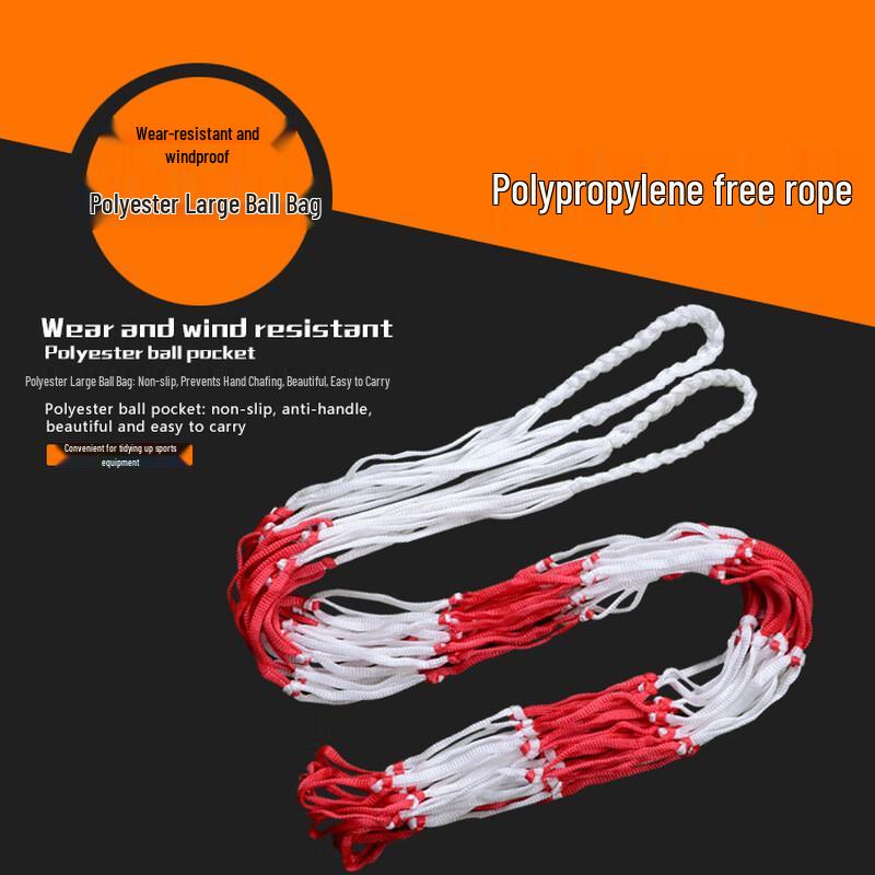 Large Capacity Basketball Mesh Ball Bag